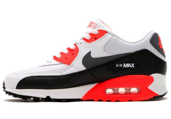 Nike Air Max 90 Essential White Black Red