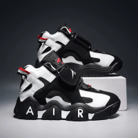 Nike Air Max Barrage черно-белые