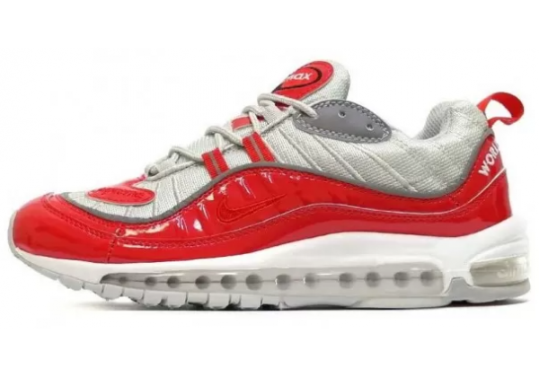 Nike Air Max 98 Supreme Red Grey
